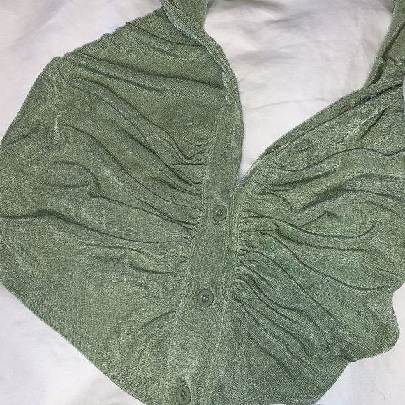 Princess Polly Green Halter Top - Picture 6 of 6